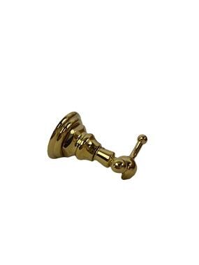 California Faucets Double Robe Hook 60-DRH-LPG Polished Gold (PVD) Brand New